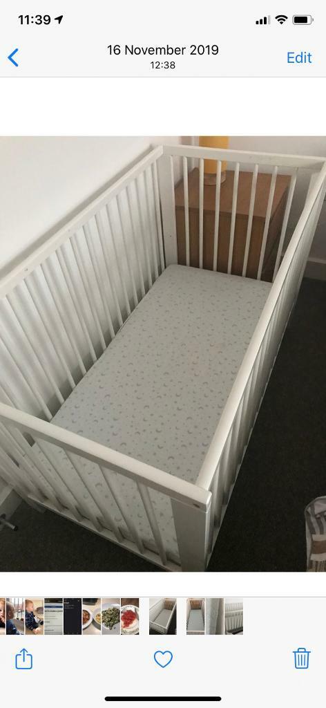 cot beds with mattress ikea
